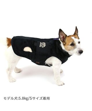 PET PARADISE ペットパラダイス 刺繍 背開き ベスト 小型犬 黒