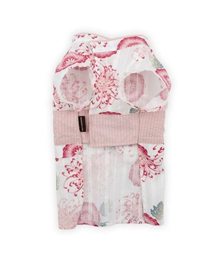 PET PARADISE ペットパラダイス 菊柄 浴衣 桃 小型犬 ホワイト×ピンク