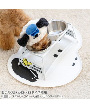 PET PARADISE スヌーピー オラフ スヌード ４Ｓ～３Ｓ/ＳＳ～Ｓ　小型犬 ホワイト