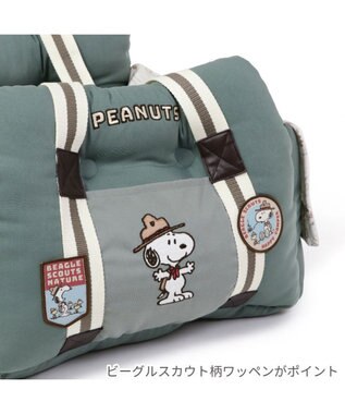 BEAGLE SCOUTS スヌーピー ペットカート PEANUTS BEAGLE SCOUTS ペットカート スヌーピー柄