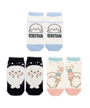 Mother garden ネット店 しろたん 靴下 3足セット 2026春 17～20cm