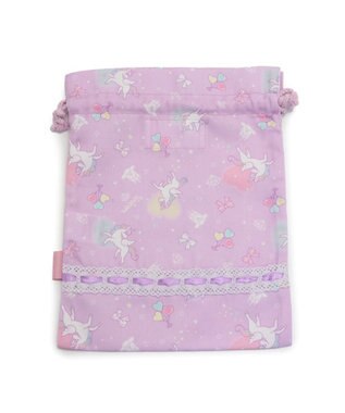 Mother garden マザーガーデン ユニコーン 巾着 小 《ハピネス柄》 -