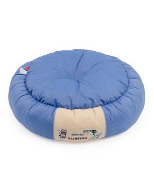 PET PARADISE スヌーピー クール 丸カドラー 《サマーバケーション柄》 Ｌ ホワイト×ブルー