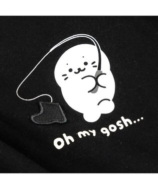 Mother garden しろたん Tシャツ 半袖 《長靴》  ユニセックス ブラック