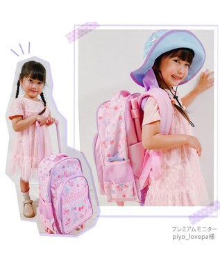 Mother garden マザーガーデン 野いちご 2WAY キャリーリュック ピンク