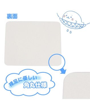 Mother garden しろたん 珪藻土 バスマット Lサイズ 50cm×40cm 日常柄