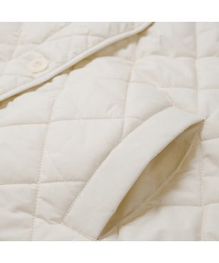 Mother garden しろたん キルティングジャケット ユニセックス 白～オフホワイト