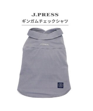 PET PARADISE J.PRESS チェックシャツ 小型犬 ネイビー
