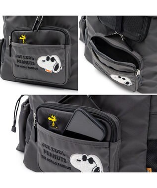 PET PARADISE スヌーピー ＪOE COOL オープン ハグ＆リュック 小型犬 スミクロ
