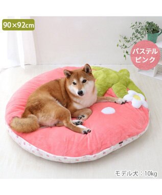 PET PARADISE ネット店限定 ペットパラダイス 苺 クッション 《パステルピンク》 L 小型犬 パステルピンク