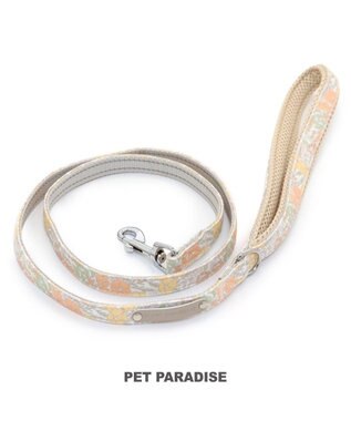 PET PARADISE 犬 リード 【4S~3S】 小花柄 マリン 小花柄