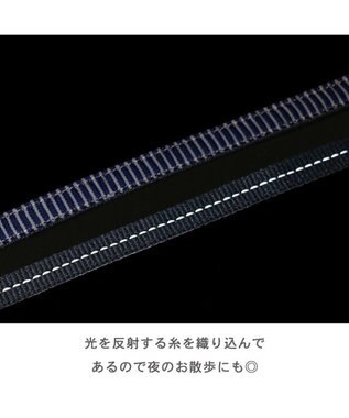 PET PARADISE 犬 リード 【４Ｓ~３Ｓ】 小花柄 マリン マリン