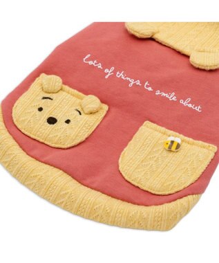 PET PARADISE ディズニー くまのプーさん ふんわりタンクトップ 小型犬 イエロー×レッド