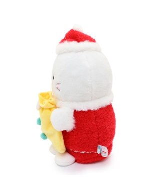 Mother garden しろたん お座り サンタクロース マスコット 19cm お座りぬいぐるみ 赤