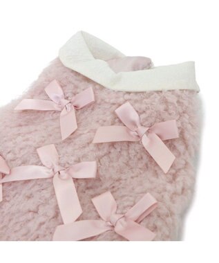 PET PARADISE cherircouture メニーリボンファーベスト 《ピンク》 小型犬 ピンク