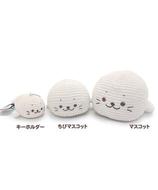 Mother garden しろたん コーデュロイ マスコット 22cm ぬいぐるみ 白～オフホワイト