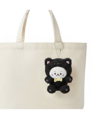 Mother garden しろたん 猫キーホルダー 《黒ねこ》 単品 黒ねこ