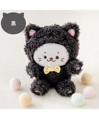 Mother garden しろたん 猫キーホルダー 《黒ねこ》 単品 黒ねこ