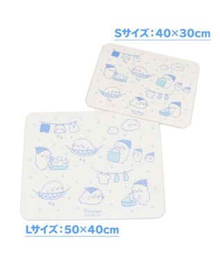 Mother garden しろたん 珪藻土 バスマット Lサイズ 50cm×40cm 日常柄