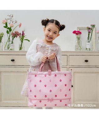 ♡ sunflowerさま専用いちご柄レッスンバッグセット 楽天市場】いちご イチゴ（レッスンバッグ・トートバッグ