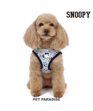PET PARADISE スヌーピー メッシュ ベスト ハーネス 【3S】 グレー グレー