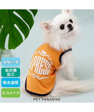【売れ筋】 J.PRESS エコメイド ロゴ タンクトップ 《オレンジ》 小型犬 その他