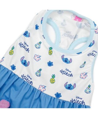 PET PARADISE ディズニー スティッチ エコメイド タンクトップ 《お顔》小型犬 ブルー