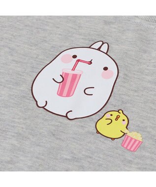 Mother garden マザーガーデン MOLANG モラン ポップコーン トレーナー S/M/L  ユニセックス 杢グレー -