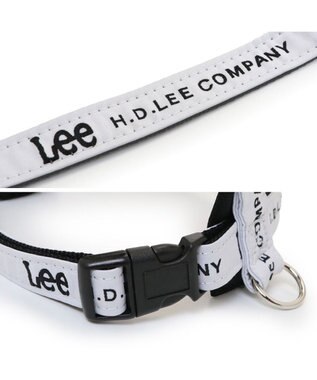 PET PARADISE Lee ロゴ アクティブ ハーネス ３Ｓ 小型犬 ホワイト×ブラック