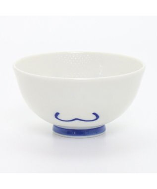 Mother garden しろたん ごはん粒がくっつきにくい 茶碗 《ぼくにもひとくち・お米顔柄》 【小】 -