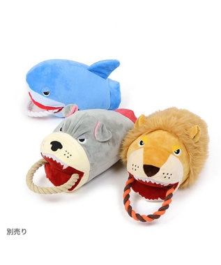 PET PARADISE  ペットパラダイス  パペット トイ サメ 水色