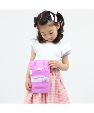 Mother garden マザーガーデン ユニコーン 抗菌加工 ポケットポーチ 紫