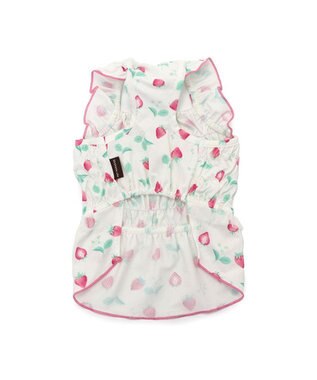 PET PARADISE ペットパラダイス エコメイド キャミソール 《苺柄》 小型犬 苺柄