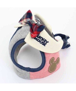 PET PARADISE ディズニー ミッキーマウス ベストハーネス 《杢柄》 ４Ｓ 小型犬 グレー
