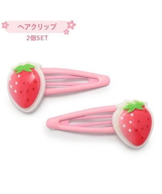Mother garden マザーガーデン 野いちご ヘアクリップ 2個セット ヘアクリップ