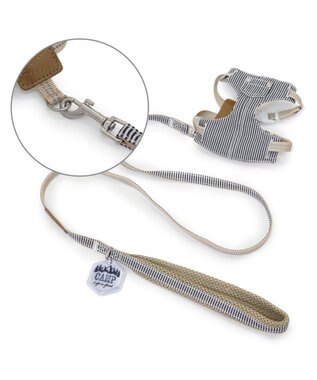 PET PARADISE ペットパラダイス ヒッコリー スリム ハーネス＆リード S 小型犬 -