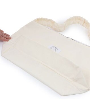 Mother garden しろたん ドロスト ショルダーバッグ 白~オフホワイト