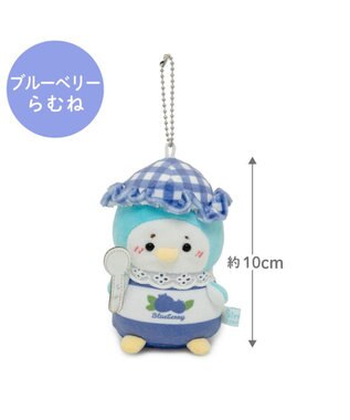 Mother garden しろたん ジャムキーホルダー 《ブルーベリーらむね》 単品 ブルーベリーらむね