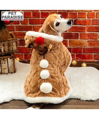 PET PARADISE ペットパラダイス トナカイ ポンチョ 2025 中型犬 大型犬