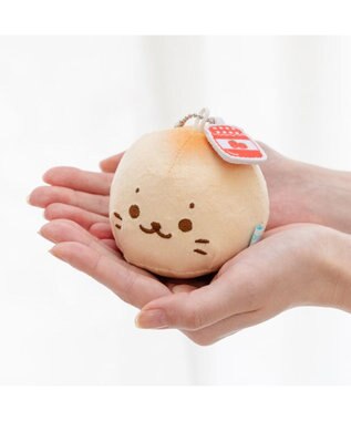 Mother garden しろたん パン型キーホルダー 《しろたん》 単品 しろたん