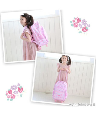 Mother garden マザーガーデン 野いちご 2WAY キャリーリュック ピンク