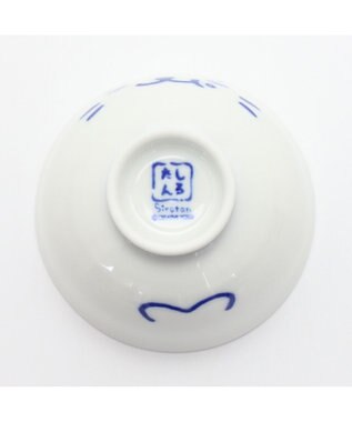 Mother garden しろたん ごはん粒がくっつきにくい 茶碗 《ぼくにもひとくち・お米顔柄》 【小】 -