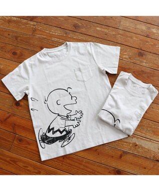 PET PARADISE おそろい ユニセックス ペットパラダイス 犬 服 スヌーピー お揃い Tシャツ オーナー用 ハッピー | おそろい 灰 グレー キャラクター グレー