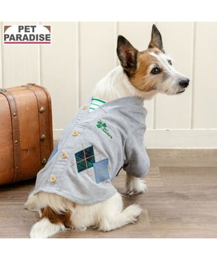 PET PARADISE ペットパラダイス カーディガン風 トレーナー 小型犬