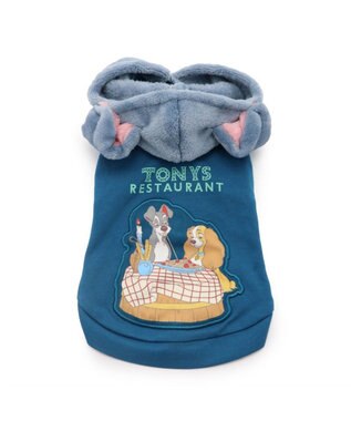 PET PARADISE ディズニー わんわん物語 パーカー レディ/トランプ 小型犬 トランプ