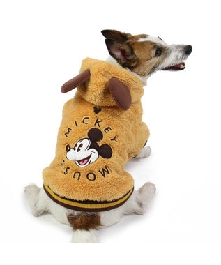 PET PARADISE ディズニー ミッキー もこもこ パーカー 小型犬 ミッキー