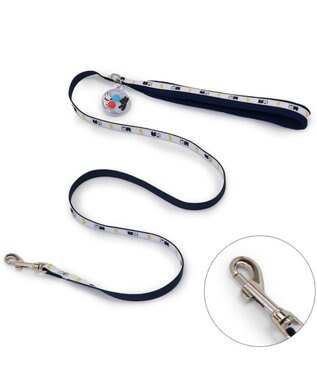 PET PARADISE リサとガスパール 反射チャーム付き リード 《ひよこ》 ４Ｓ～３Ｓ 超小型犬 反射チャーム付き