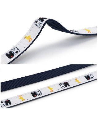 PET PARADISE リサとガスパール 反射チャーム付き リード 《ひよこ》 ４Ｓ～３Ｓ 超小型犬 反射チャーム付き