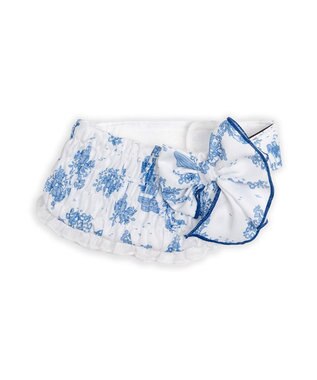 PET PARADISE ペットパラダイス クールバンダナ 《トワルドジュイ》 小型犬 ホワイト×ブルー