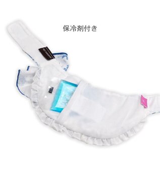 PET PARADISE ペットパラダイス クールバンダナ 《トワルドジュイ》 小型犬 ホワイト×ブルー